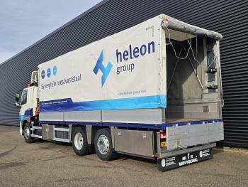 DAF CF 330 6x2 / PALFINGER CRANE / KRAN / CURTAIN